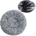 Cozy Calm Donut Pet Bed — Soft Plush Dog & Cat Bed